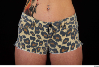 Chrissy Fox hips leopard shorts 0001.jpg
